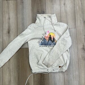 Beige Alaska Hoodie